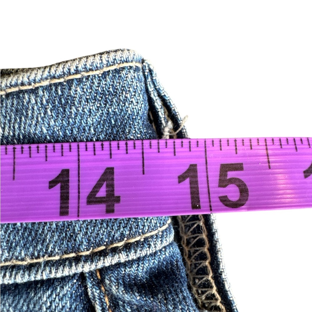 AG-ED DENIM ADRIANO GOLDSCHMIED The Vera Denim Mini Skirt, Size 28. - Picture 12 of 13